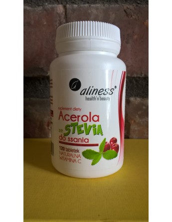 Acerola ze Stevią do ssania 120 tabletek