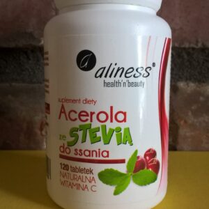 Acerola ze Stevią do ssania – Naturalna Witamina C x 120 tabl.