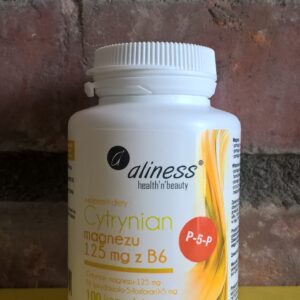 Cytrynian Magnezu 125 mg z B6 (P-5-P)