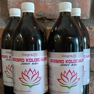 Srebro Koloidalne Alegra Jony Ag+ (Promocja 4 x 1000 ml)