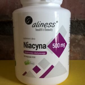 Niacyna, Amid kwasu nikotynowego 500 mg x 100 kaps.