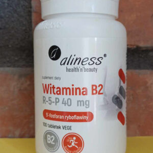 Witamina B2 R-5-P (ryboflawina) 40 mg x 100 tabl.