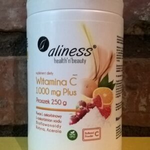 Witamina C 1000 Buforowana Plus Proszek 250 g (z miarką)